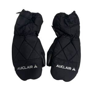 Auclair Black Quilted Mittens